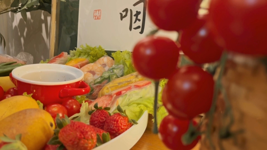春分吃春卷 一口一“春天”