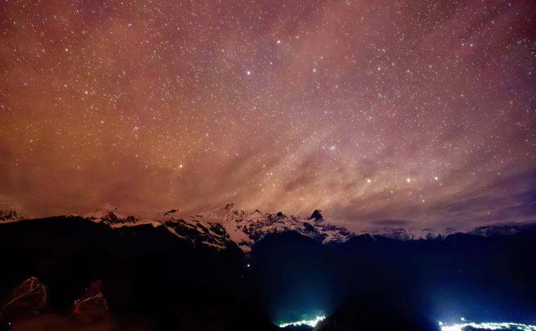 如梦！延时摄影记录梅里雪山极美星空
